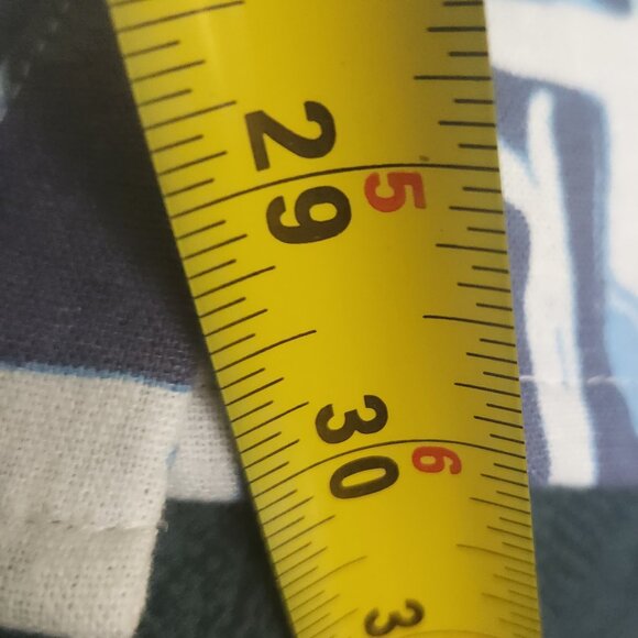 Vintage Hand-made Blouse with funky pattern and elastic gather waist in back - Picture 8 of 8